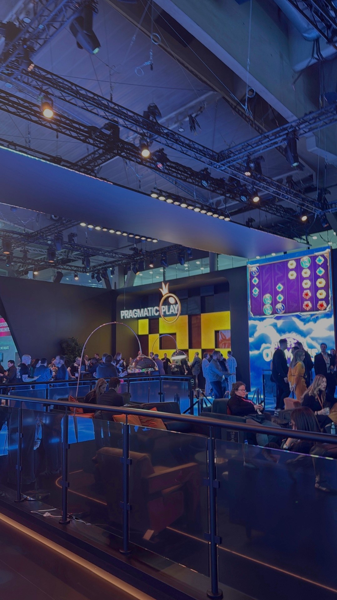 Pragmatic Play booth during the Barcelona event